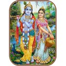 "Radha Krishna Vraja" T-Shirt